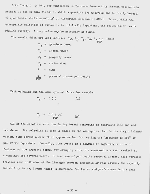 Proceedings of a seminar on forecasting in microstate economies Working paper - 0063