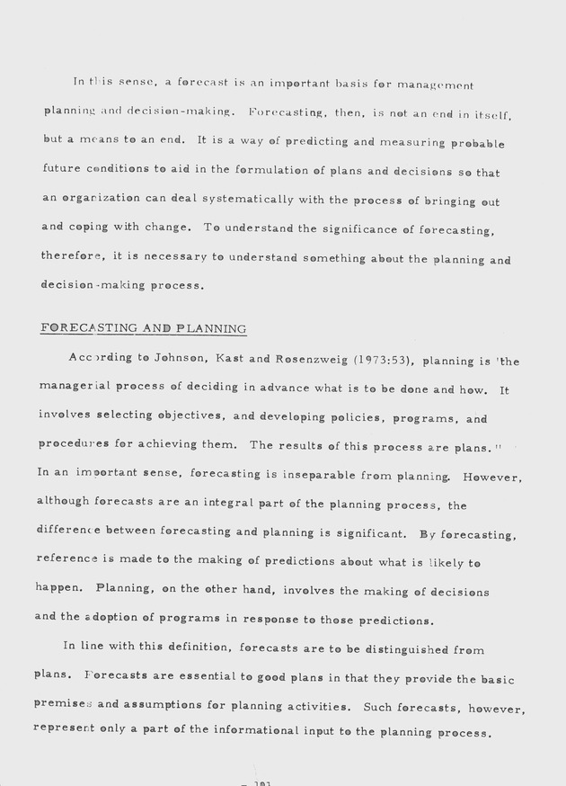 Proceedings of a seminar on forecasting in microstate economies Working paper - 0109