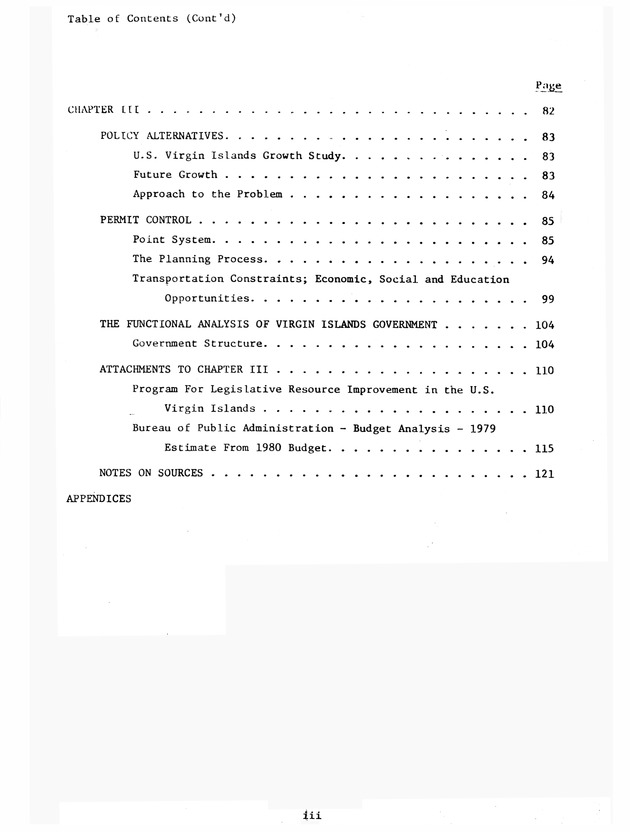 Data on the Virgin Islands of the United States : growth and change : a workbook for long-term planning - 0005