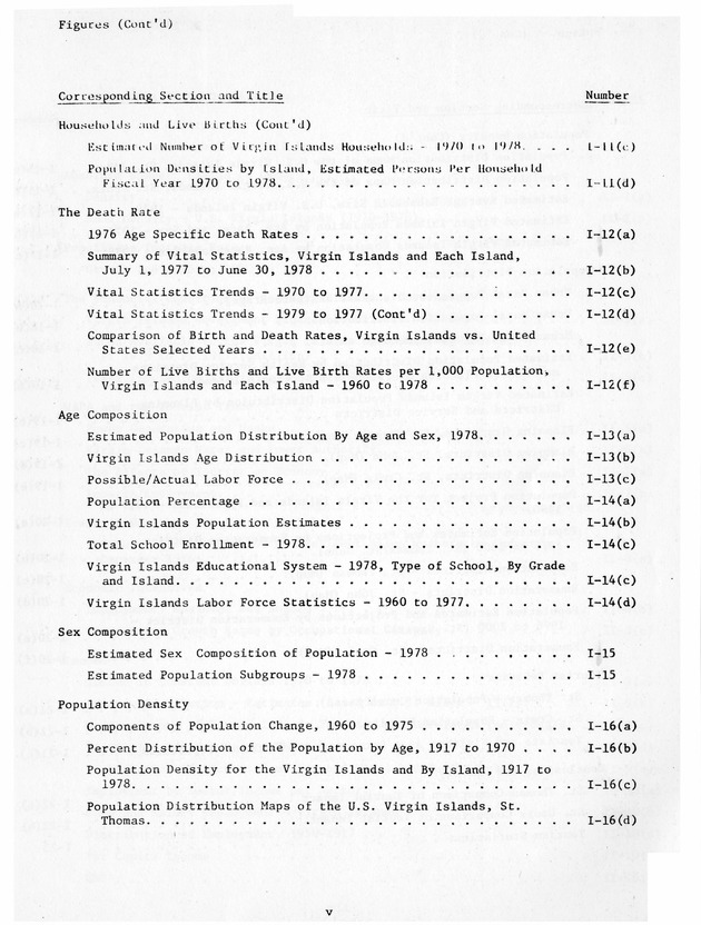 Data on the Virgin Islands of the United States : growth and change : a workbook for long-term planning - 0007