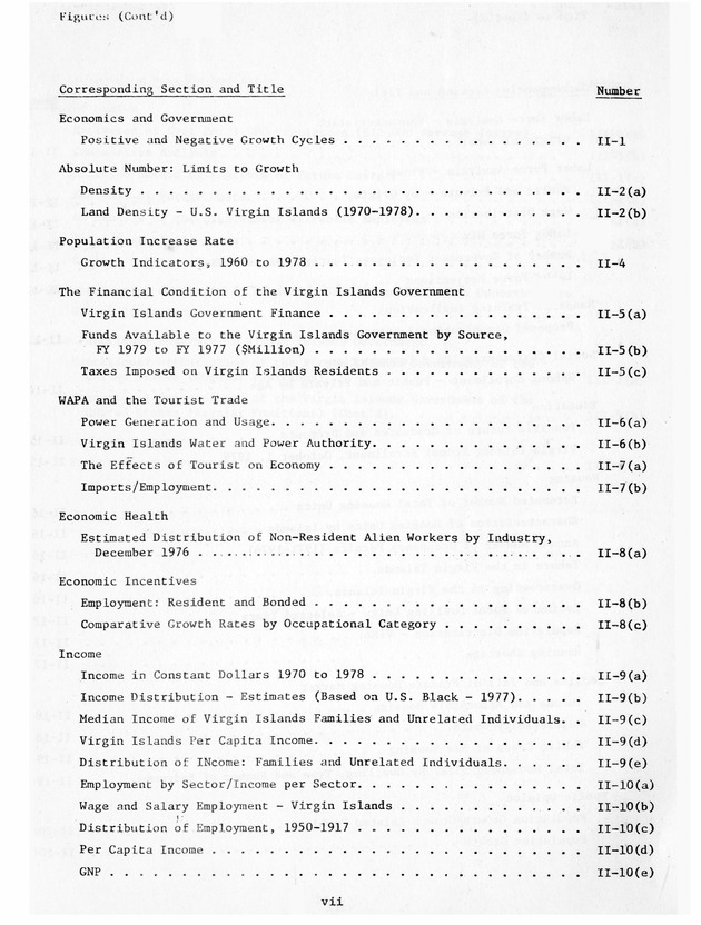 Data on the Virgin Islands of the United States : growth and change : a workbook for long-term planning - 0009