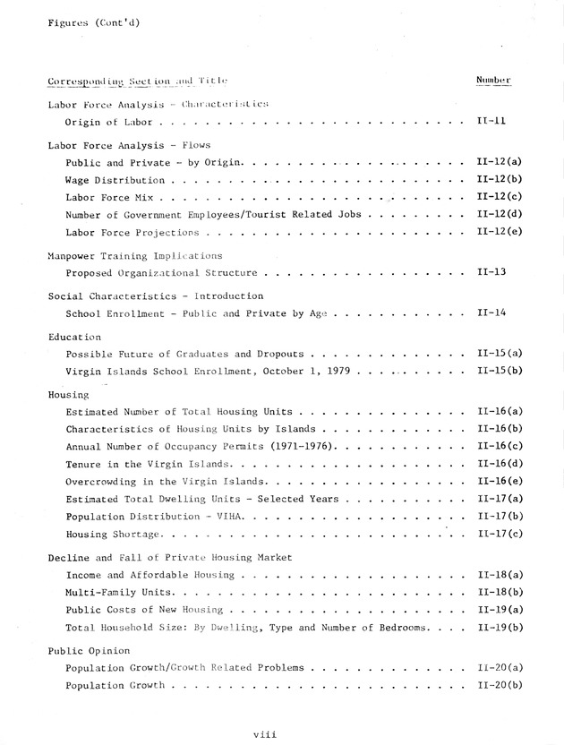 Data on the Virgin Islands of the United States : growth and change : a workbook for long-term planning - 0010