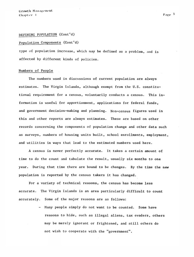 Data on the Virgin Islands of the United States : growth and change : a workbook for long-term planning - 0025