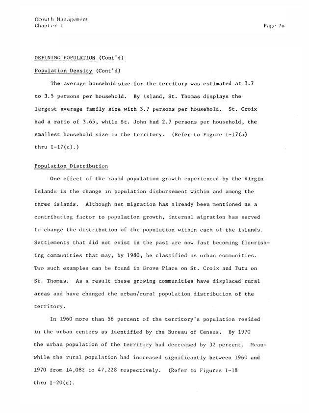 Data on the Virgin Islands of the United States : growth and change : a workbook for long-term planning - 0090