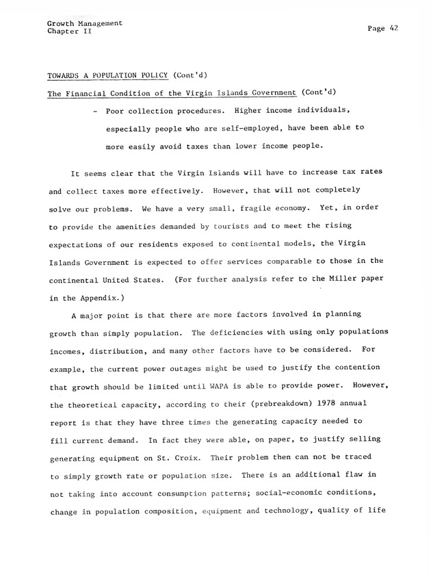 Data on the Virgin Islands of the United States : growth and change : a workbook for long-term planning - 0137