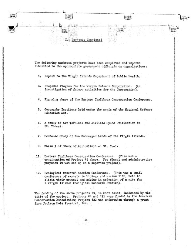 Quarterly Report - Caribbean Research Institute 1966 - 0004