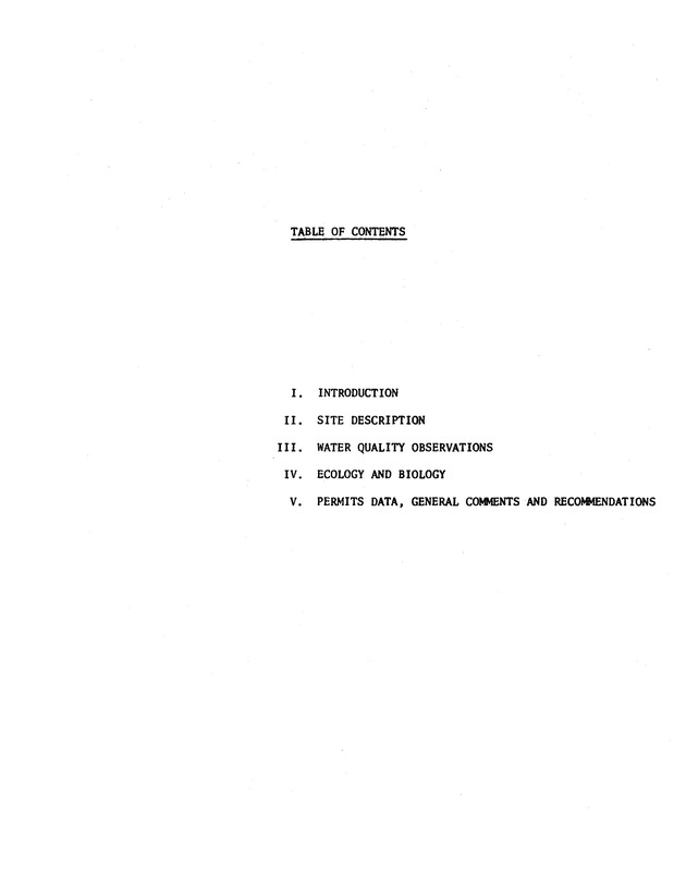 Effects of dredging at Great Cruz Bay, St. John 1970 - 0002