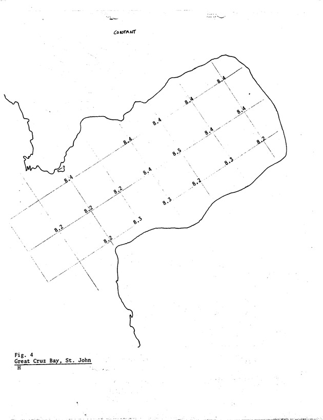 Effects of dredging at Great Cruz Bay, St. John 1970 - 0012