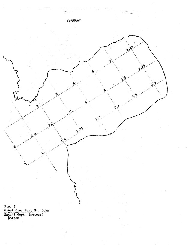 Effects of dredging at Great Cruz Bay, St. John 1970 - 0015