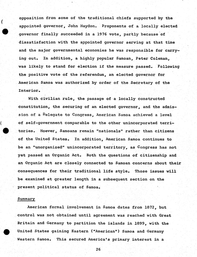 Virgin Islands Status Commission : Executive Summary - Page B-26