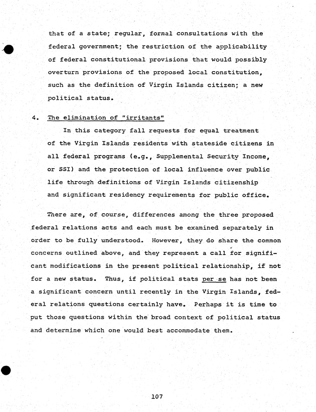 Virgin Islands Status Commission : Executive Summary - Page B-107