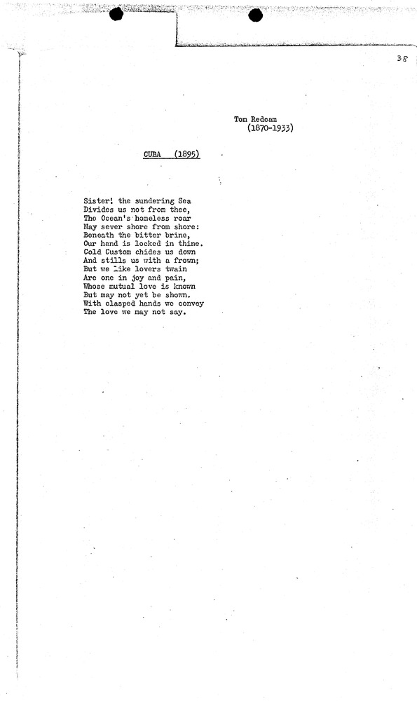 Anthology of the poetry of the West Indies - Page B-38