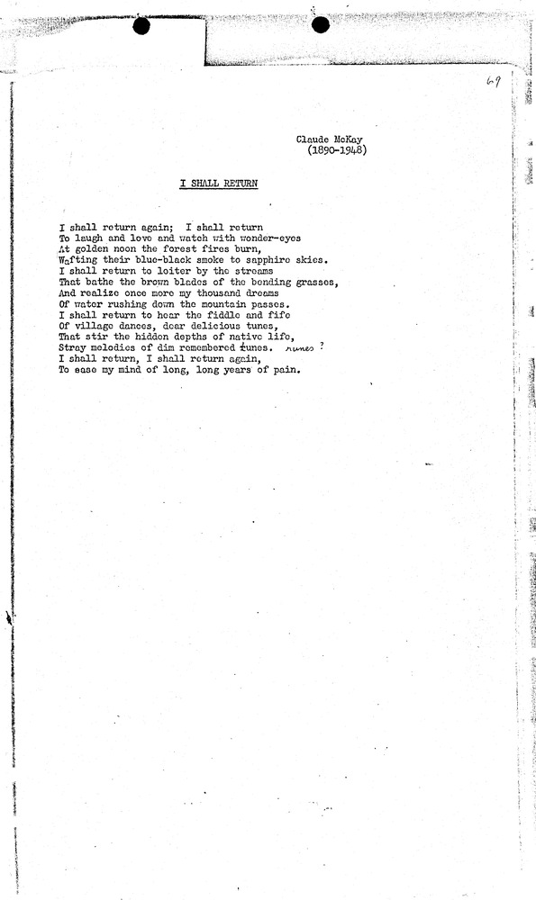 Anthology of the poetry of the West Indies - Page 69