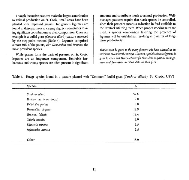 Virgin Islands perspective : V.I.P. : agricultural research notes. Vol. 2. Num. 1. - Page 11