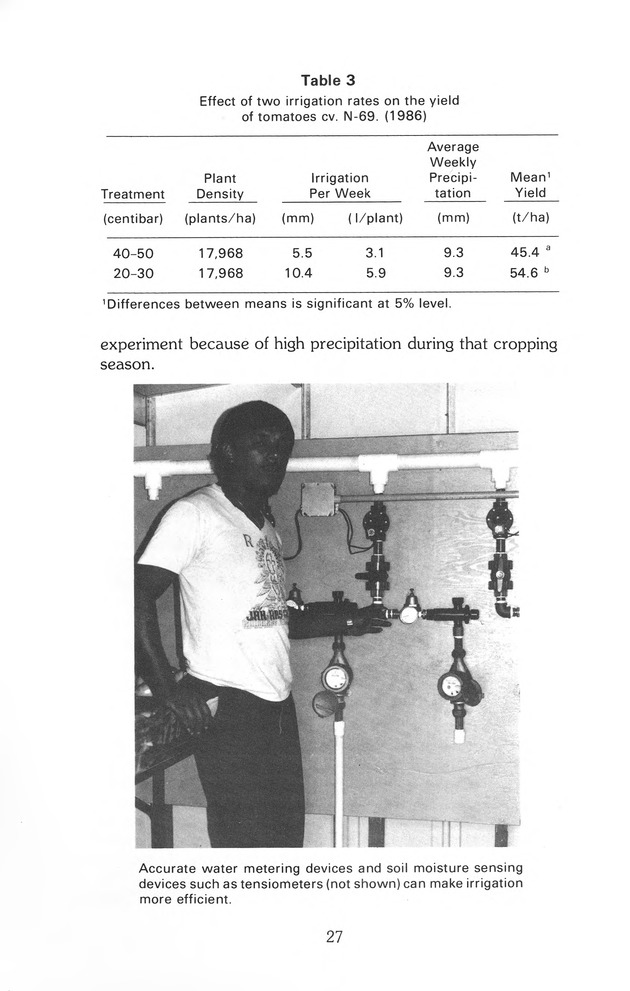 Virgin Islands perspective : V.I.P. : agricultural research notes. Vol. 2. No. 2. - Page 27