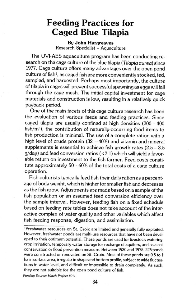 Virgin Islands perspective : V.I.P. : agricultural research notes. Vol. 2. No. 2. - Page 34