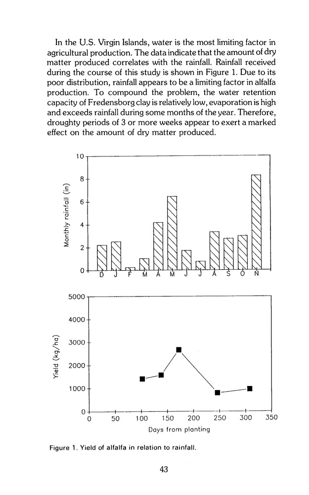 Virgin Islands perspective : V.I.P. : agricultural research notes. Vol. 2. No. 2. - Page 43