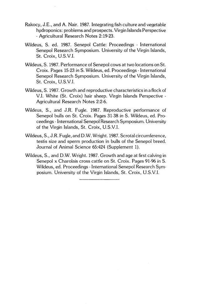 Virgin Islands perspective : V.I.P. : agricultural research notes. Vol. 2. No. 2. - Page 46