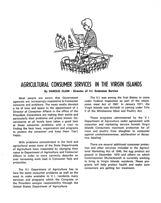 Agriculture and food fair of St. Croix, Virgin Islands 1971 - Page 8