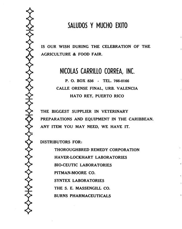 Agriculture and food fair of St. Croix, Virgin Islands 1971 - Page 15