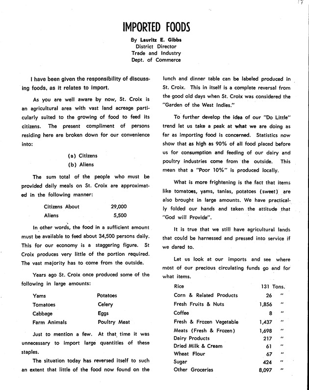 Agriculture and food fair of St. Croix, Virgin Islands 1971 - Page 20