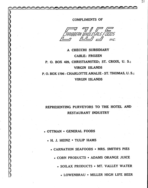 Agriculture and food fair of St. Croix, Virgin Islands 1971 - Page 22