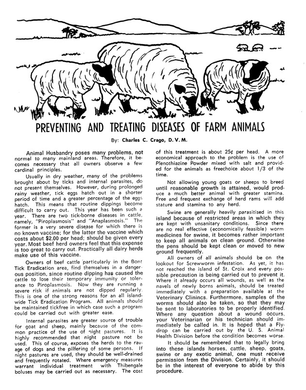 Agriculture and food fair of St. Croix, Virgin Islands 1971 - Page 27