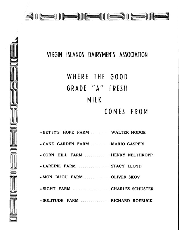 Agriculture and food fair of St. Croix, Virgin Islands 1971 - Page 28