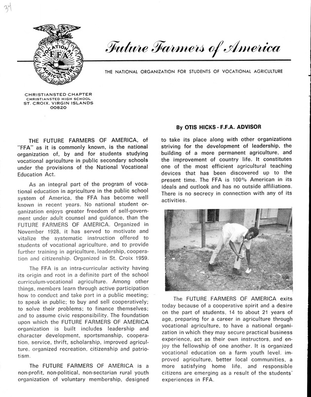 Agriculture and food fair of St. Croix, Virgin Islands 1971 - Page 35