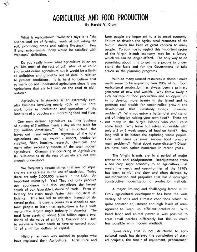 Agriculture and food fair of St. Croix, Virgin Islands 1971 - Page 39