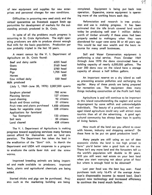 Agriculture and food fair of St. Croix, Virgin Islands 1971 - Page 40