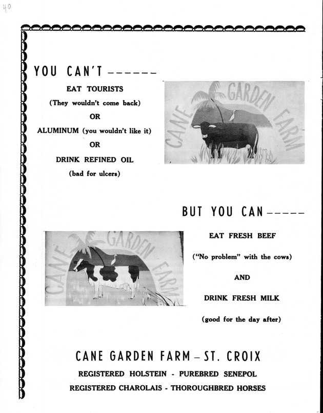 Agriculture and food fair of St. Croix, Virgin Islands 1971 - Page 41