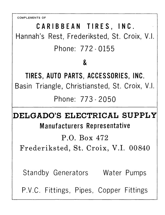 Agriculture and food fair of St. Croix, Virgin Islands 1972 - Page 20