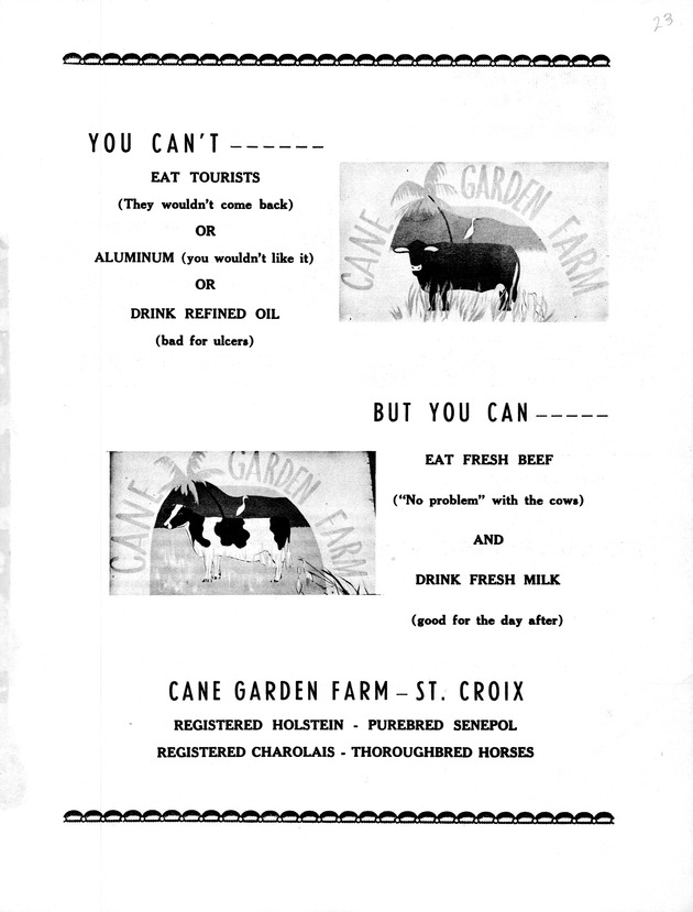 Agriculture and food fair of St. Croix, Virgin Islands 1972 - Page 24