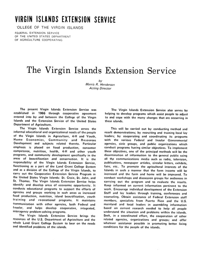 Agriculture and food fair of St. Croix, Virgin Islands 1972 - Page 26