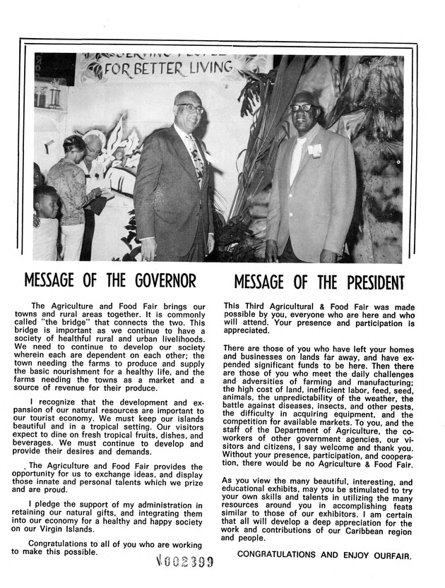 Agriculture and food fair of St. Croix, Virgin Islands 1973 - Page 2