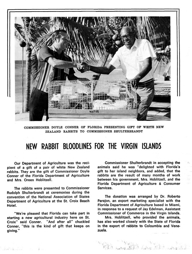 Agriculture and food fair of St. Croix, Virgin Islands 1973 - Page 6