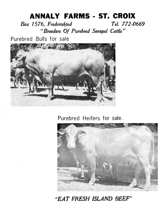 Agriculture and food fair of St. Croix, Virgin Islands 1973 - Page 11