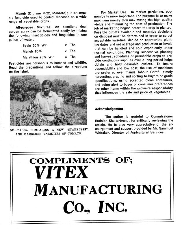 Agriculture and food fair of St. Croix, Virgin Islands 1973 - Page 15