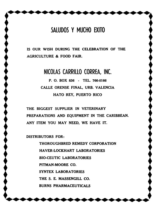 Agriculture and food fair of St. Croix, Virgin Islands 1973 - Page 16