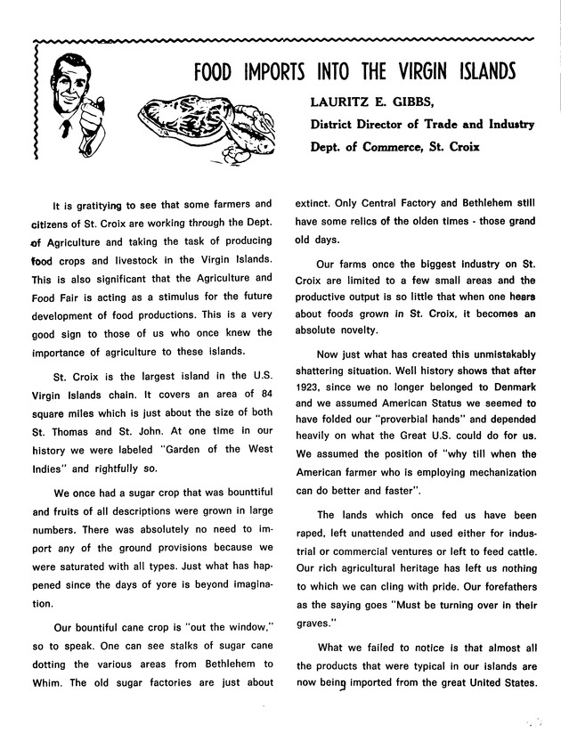 Agriculture and food fair of St. Croix, Virgin Islands 1973 - Page 31