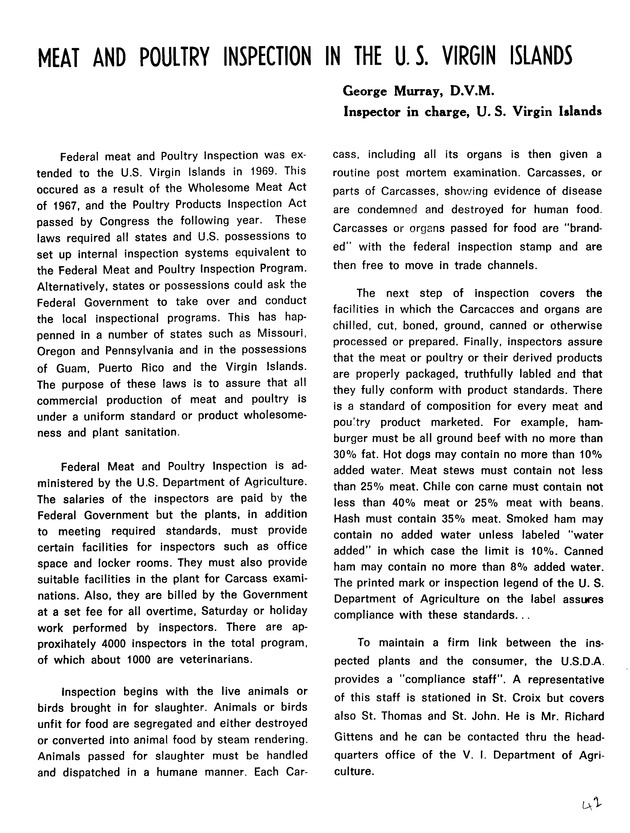 Agriculture and food fair of St. Croix, Virgin Islands 1973 - Page 43