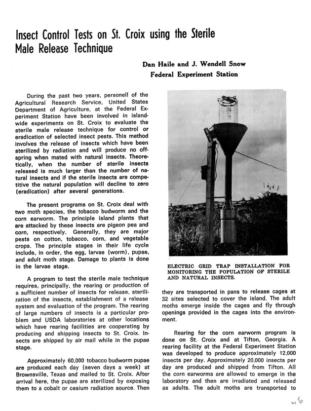 Agriculture and food fair of St. Croix, Virgin Islands 1973 - Page 47