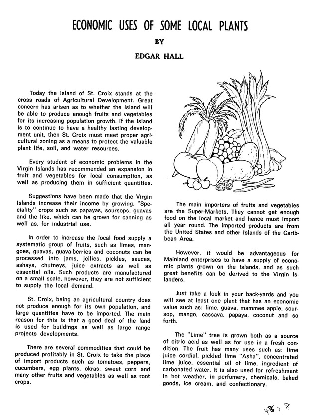 Agriculture and food fair of St. Croix, Virgin Islands 1973 - Page 49