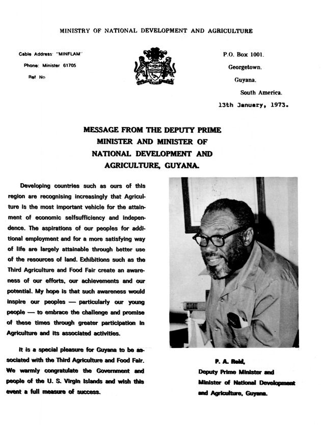 Agriculture and food fair of St. Croix, Virgin Islands 1973 - Page 54