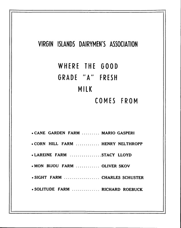 St. Croix Agriculture and food fair 1974 - Page 10