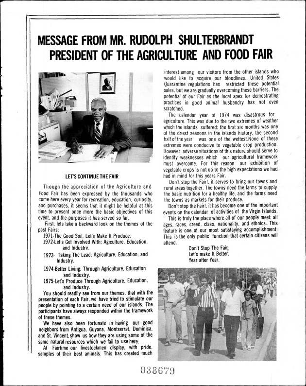 Virgin Islands Agriculture and food fair 1975 - Page 4