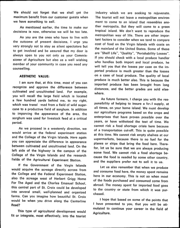 Virgin Islands Agriculture and food fair 1975 - Page 11