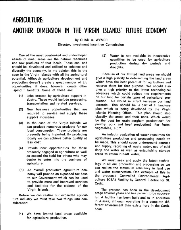 Virgin Islands Agriculture and food fair 1975 - Page 13