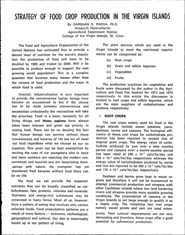 Virgin Islands Agriculture and food fair 1975 - Page 16